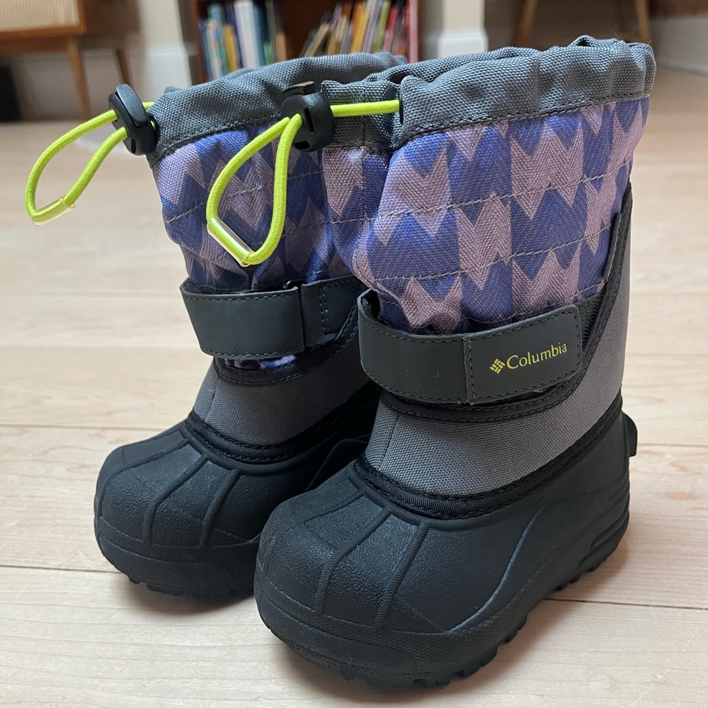 EUC Columbia Toddler Snow Boots - 7T